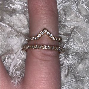 Rose Gold Set Rings
